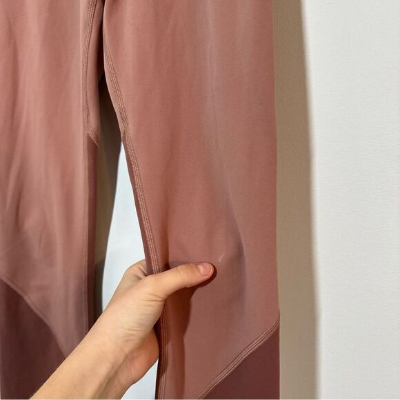 Vuori Colorblock Studio Legging Women's Small Light Terra Cotta High Rise *flaws - Picture 7 of 14